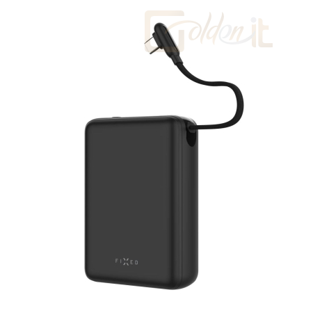 Powerbank vésztöltők FIXED Zen 20 Loop 20000mAh PowerBank, fekete - FIXZENL-20-BK