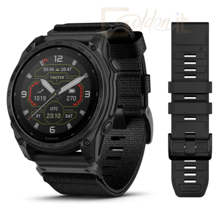 Okosóra Garmin Garmin Tactix 8 51mm Solar Black (ED XD) - 010-03407-01