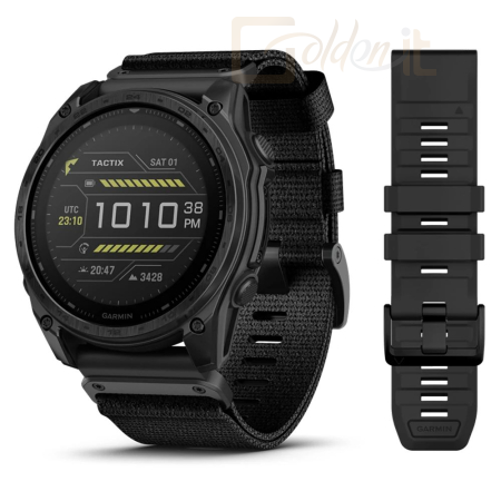 Okosóra Garmin Tactix 8 51mm Solar Elite Black (ED XD) - 010-03407-11