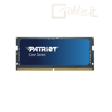 RAM - Notebook Patriot 12GB DDR5 5600MHz SODIMM Signature Line Core Black - PSC512G56041HS