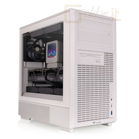Ház Thermaltake Retro 260 Tempered Glass Beige - CA-11P-00SQWN-00