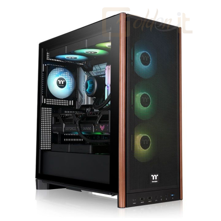 Ház Thermaltake S370 WS Tempered Glass Black - CA-11J-00M1WN-00