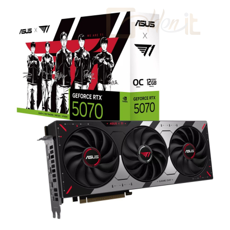 Videókártya Asus T1-RTX5070-O12G-GAMING - T1-RTX5070-O12G-GAMING