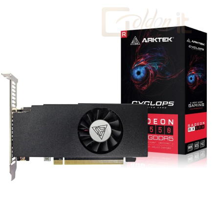 Videókártya Arktek Radeon RX550 8GB DDR5 - AKR550D5S8GL1