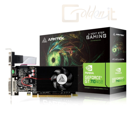 Videókártya Arktek GeForce GT 710 4GB DDR3 - AKN710D3S4GL1