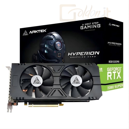 Videókártya Arktek GeForce RTX2060 Super 8GB DDR6 Hyperion - AKN2060SD6S8GH1