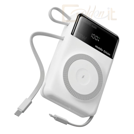 Powerbank vésztöltők Mobile Origin PB15 20000mAh PowerBank White - MO-35WPDD-PB15