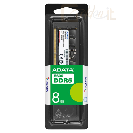 RAM - Notebook A-Data 8GB DDR5 5600MHz SODIMM - AD5S56008G-S
