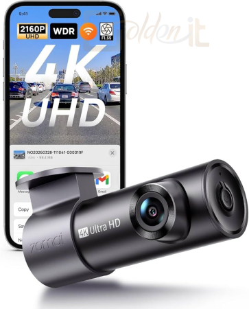 Videokamera Xiaomi 70mai Dash Cam M310 Plus 4K Grey - M310PLUS-4K