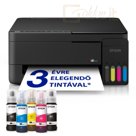 Multifunkciós nyomtató Epson G Epson Consumer PR/SC Epson EcoTank L3352W színes tintasugaras multifunkciós nyomtató - C11CL62426