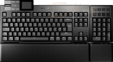 Billentyűzet Be quiet! Dark Mount Silent Linear Keyboard Black UK - BT001UK