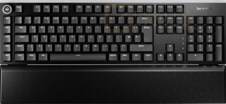 Billentyűzet Be quiet! Light Mount Silent Linear Keyboard Black UK - BT003UK