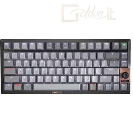 Billentyűzet Cherry KW 300 MX Keyboard Black US - G80-3960HHAUS-2