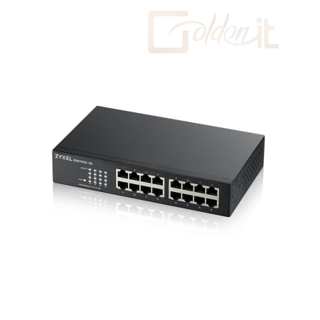 Hálózati eszközök ZyXEL GS1100-16S-EU0101F 16-port GbE Unmanaged Switch - GS1100-16S-EU0101F