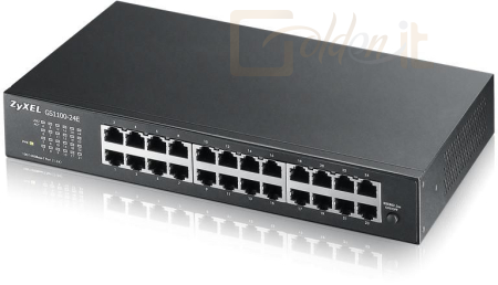 Hálózati eszközök ZyXEL GS1100-24ES-EU0101F 24-port GbE Unmanaged Switch - GS1100-24ES-EU0101F