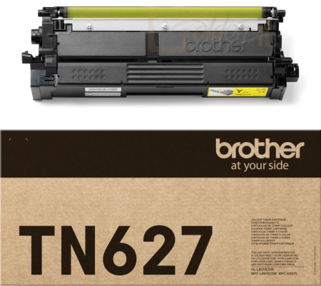 Nyomtató - Tintapatron Brother TN627Y Yellow toner - TN627Y
