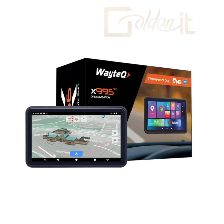 PDA/PNA Wayteq x995 PRO 64GB WiFi/Bluetooth Térképpel - X995PROIGO