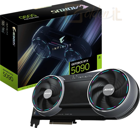 Videókártya Gigabyte RTX5090 AORUS INFINITY 32G - GV-N5090AORUS IF-32GD