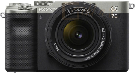Kompakt Sony Alpha 7C Silver/Black + FE 28-60mm - ILCE7CLS.CEC