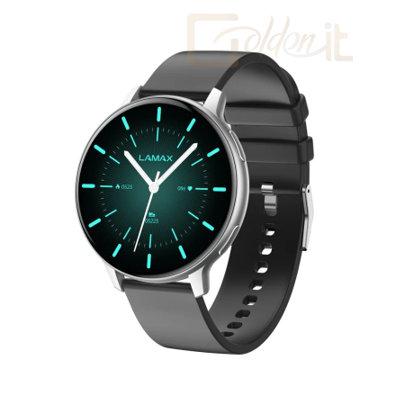 Okosóra Lamax Aura SmartWatch Silver - 8596687004100