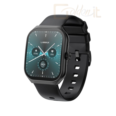 Okosóra Lamax Flow AMOLED SmartWatch Black - 8596687004506