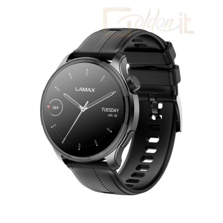 Okosóra Lamax Prism AMOLED SmartWatch Black - 8596687004308