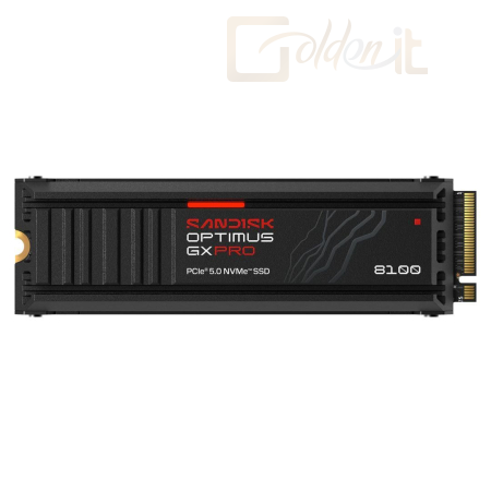 Winchester SSD Sandisk 4TB M.2 2280 NVMe Optimus GX Pro 8100 with Heatsink - SDSP82400TAH-000E0