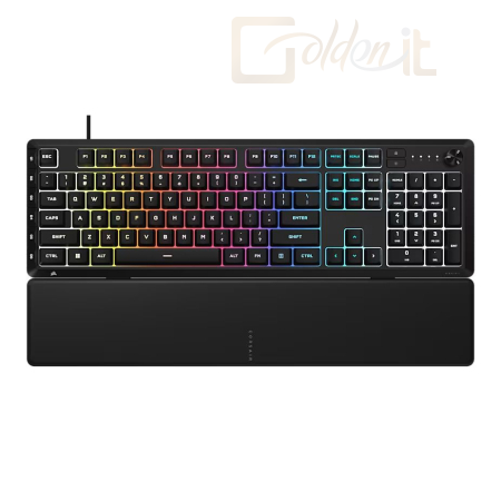 Billentyűzet Corsair Skiff 100 Plus Gaming Keyboard Black US - CH-9226I65-NA