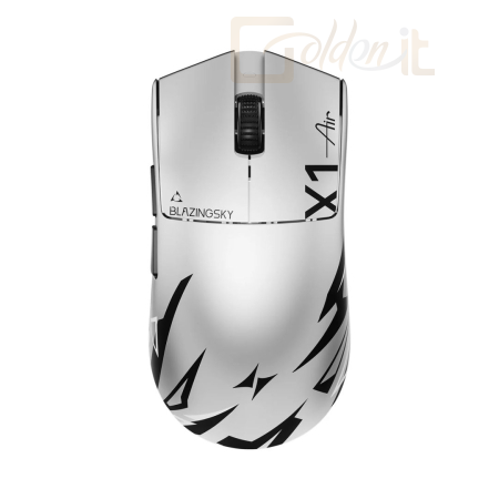 Egér ATK Blazing Sky X1 V2 Air+ Gaming Wireless Mouse Blaze Silver - X1 AIR+ BLAZE SILVER