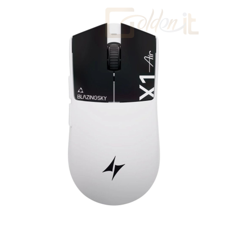 Egér ATK Blazing Sky X1 V2 Air+ Gaming Wireless Mouse Shadow White - X1 AIR+ SHADOW WHITE