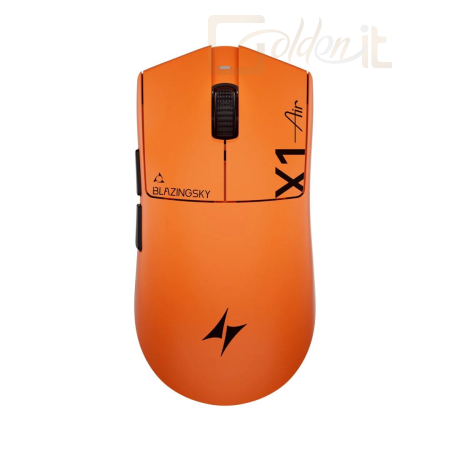 Egér ATK Blazing Sky X1 V2 Air+ Gaming Wireless Mouse Sunset Orange - X1 AIR+ SUNSET ORANGE