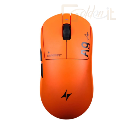 Egér ATK Dragonfly A9 Air+ Gaming Wireless Mouse Sunset Orange - A9 AIR+ ORANGE