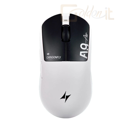 Egér ATK Dragonfly A9 Air+ Gaming Wireless Mouse Shadow White - A9 AIR+ SHADOW WHITE