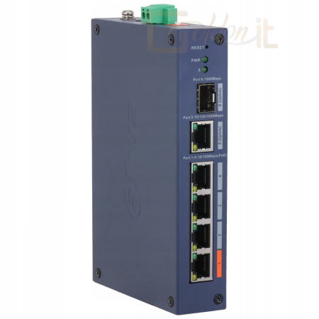 Hálózati eszközök Dahua CHS4106-4ET-60 6-Port Cloud Managed Hardened Switch with 4-Port PoE - CHS4106-4ET-60