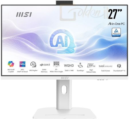 Komplett konfigurációk Msi Modern AM273QP AI 1UM AiO White - MODERN-AM273QP-AI-1UM-429XEU