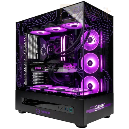 Komplett konfigurációk LORGAR Pro PCP401 Black - LRG-PCP401-BK