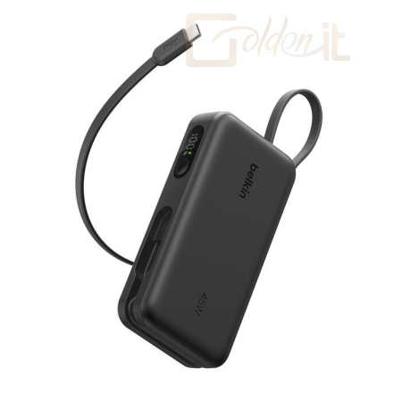 Powerbank vésztöltők Belkin BoostCharge PD45 10000mAh PowerBank Black - BPB035HQBK
