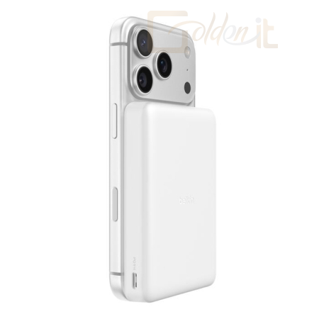Powerbank vésztöltők Belkin Slim Magnetic 10000mAh PowerBank White - BPD015HQWH