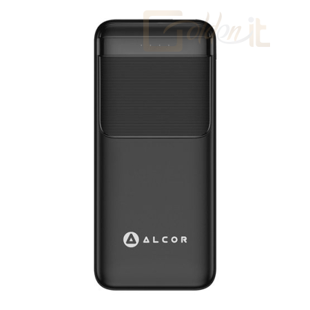 Powerbank vésztöltők Alcor SK54 5000mAh PowerBank Black - SK54BLACK