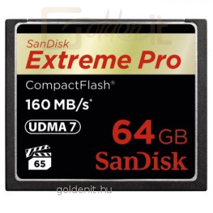 Sandisk 64GB Extreme PRO CompactFlash - Memóriakártya