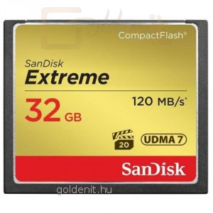Sandisk 32GB Extreme CompactFlash - Memóriakártya