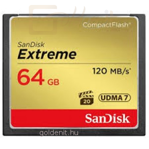 Sandisk 64GB Extreme CompactFlash - Memóriakártya