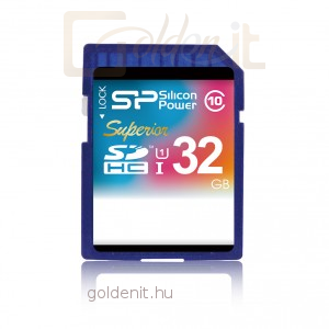 Silicon Power 32GB Superion SDHC UHS-I - Memóriakártya
