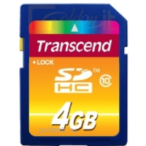 Transcend 4GB SDHC Class10 - Memóriakártya