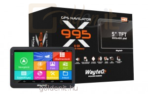 Wayteq X995 GPS/TAB 5