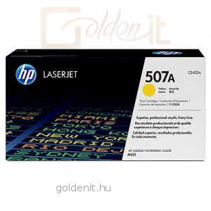 HP CE402A (507A) Yellow toner