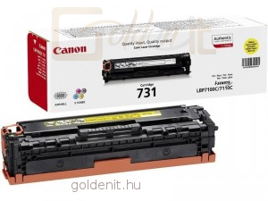 Canon CRG731 Yellow Toner