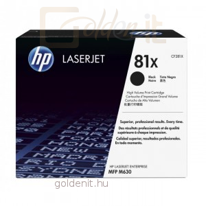 HP CF281X (81X) Black toner