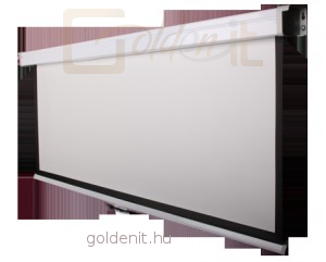 Funscreen Matt White Motor 203x127 cm  Format 16:10 fehér acél tokkal