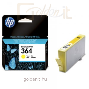 HP CB320EE (364) Yellow tintapatron